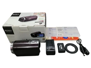 SONY HDR-CX430V Digital HD Video Camera Recorder Handycam Brown From Japan Used - Picture 1 of 15