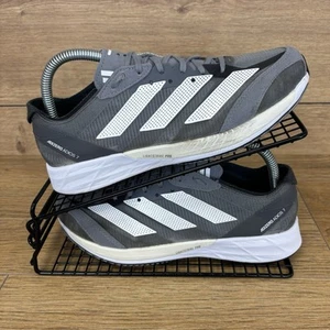 Adidas Schuhe Herren Gr. UK 6 Adizero Adios 7 Grau Laufen Sprint Marathon - Bild 1 von 13