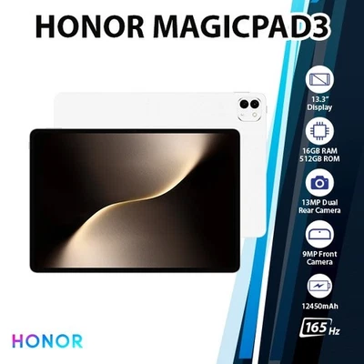 HONOR MagicPad3 Android PC Tablet (WHITE/16GB+512GB/Octa Core/New/Wi-Fi) - Image 1 of 4