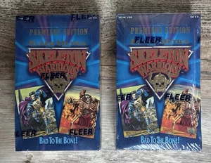 2 Boxen 📦 1995 Fleer Skeleton Warriors - Premier Edition Box 72 Packs 🌟 SEALED! - Bild 1 von 6