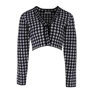Sandro Paris Women's Cardigan Size 1 / S Gingham SFPCA00872 - Image 1 of 4
