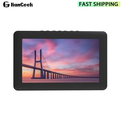 9-Inch Portable TV ATSC DVB-T2 ISDB-T Digital Analog Small TV Support H.265 USB - Image 1 of 4