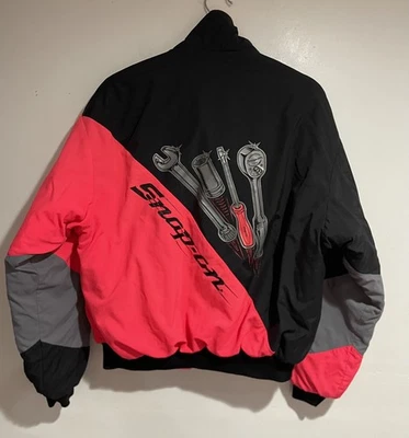 1990’s Vintage Snap-On Windbreaker Jacket Size M Tools Cozy - Image 1 of 4