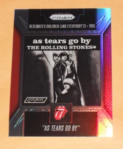 2025 Panini Prizm Rolling Stones Singles Artwork #9 As Tears Go By - Picture 1 of 2