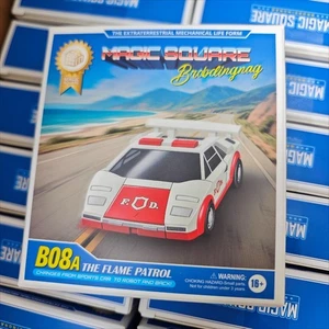 Magic Square MS-B08A Red Alert THE FLAME PATROL Mini Transform Toy Action Figure - Picture 1 of 5