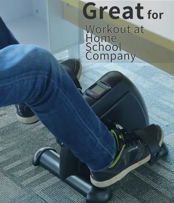 Mini Exercise Bike Pedal Exerciser For Arm&Leg Exercise W/LCD Display Under Desk - Image 1 of 3