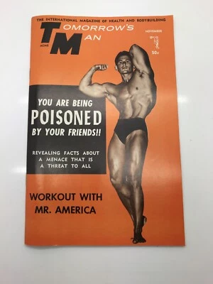 TM Tomorrow's Man ноябрь 1968 Vol. 16 No Журнал Beefcake мужской гей 11 шт. - Изображение 1 из 3