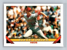 1993 Topps  Steve Foster  #193 Cincinnati Reds Baseball Card