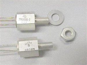 Vintage Bendix or TI 2N1039 Transistor W/Stud Mounted Heat Sink - Picture 1 of 1