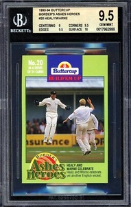 BGS 9.5 - 1993 Australia Cricket Ashes Heroes Rookie Graded Card - Shane Warne - Picture 1 of 3