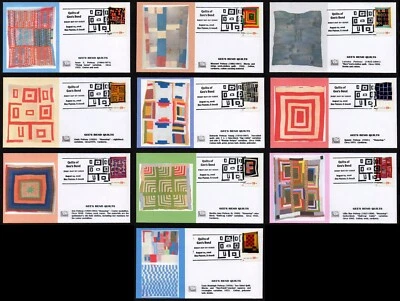 USA, SCOTT # 4089-4098, SET OF 10 TOM'S FDC COVERS 2006 QUILTS OF GEE'S BEND - Image 1 of 4