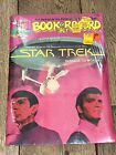 Ensemble de livres et de disques vintage scellés Star Trek passage à Moauv 1979 Peter Pan