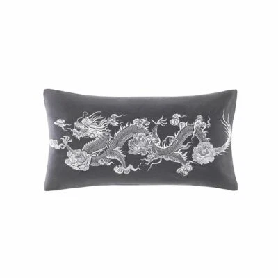 Natori Sterling Dragon 12x22" Decorative pillow NA30-3078 - Image 1 of 2