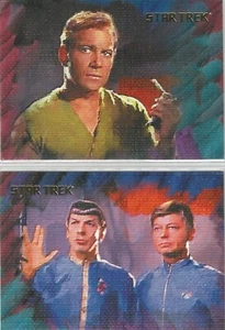 Arte e imágenes de la serie original de Star Trek - Juego base completo de 81 cartas - Imagen 1 de 1