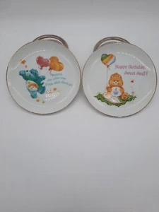 Platos de porcelana fina de cumpleaños y oso de deseos recuerdos duraderos de colección Care Bears - Imagen 1 de 5