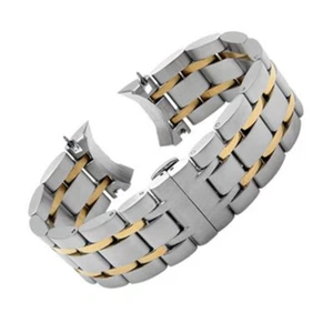 23 mm Correa de acero inoxidable sólido Correa de reloj Correa para Tissot - Imagen 1 de 2