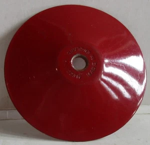 Meccano - 187a Conical Disk Red 1 7/8" Diameter Original - Used Condition - 2nd - Picture 1 of 5