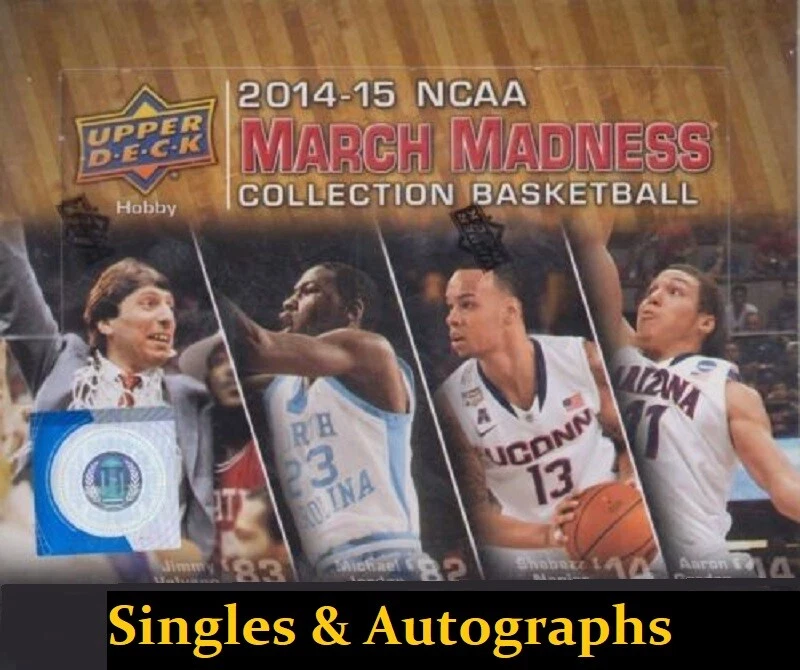 2014-15 Upper Deck March Madness Collection Base & Autographed Singles - Image 1 of 1