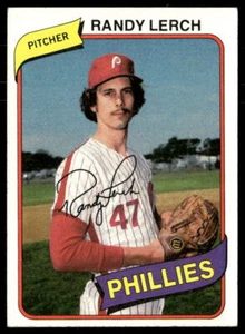 Randy Lerch 1980 Topps Burger King Phillies #18 - Foto 1 di 2
