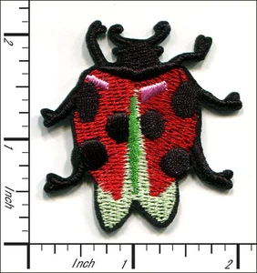 40 Pcs Embroidered Iron on patches LadyBug Insect AP017aE - Picture 1 of 1