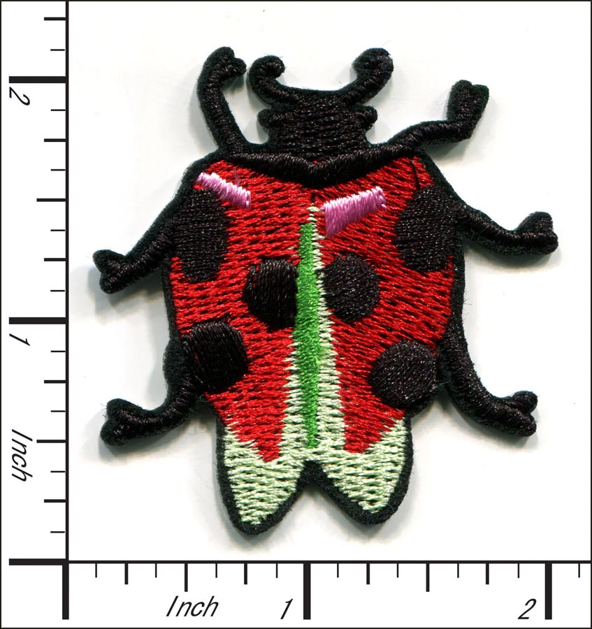 40 Pcs Embroidered Iron on patches LadyBug Insect AP017aE - Image 1 of 1