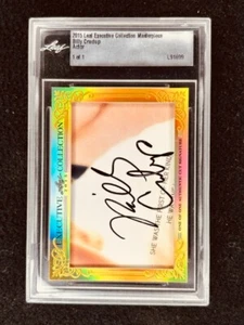 Billy Crudup 2015 Leaf Masterpiece Cut Signature signed autographed card 1/1 JSA - Picture 1 of 2