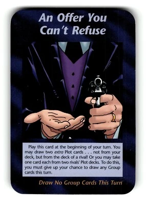 An Offer You Can't Refuse Card Unlimited INWO Illuminati New World Order Game - Image 1 of 4