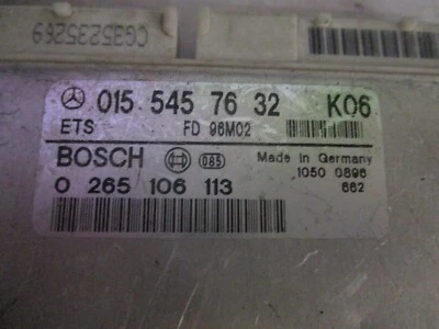 1996 1997 MERCEDES BENZ W210 E300 E320 ANTI-LOCK ABS BRAKE CONTROL MODULE OEM  - Image 1 of 3