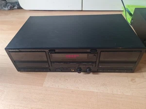 Kenwood Stereo Double Cassette Deck KX-W2030 - Bild 1 von 13