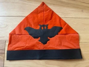Vintage Halloween Hüte: Krepp mit Fledermaus 30er Jahre - Bild 1 von 3