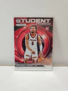 2024 Panini Prizm Draft Picks - Student Orientation Bronny James #12 (RC) - Bild 1 von 2