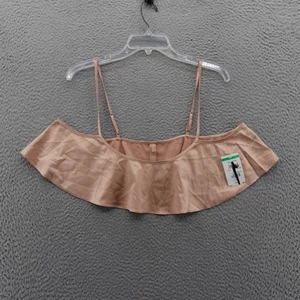 SKIMS Woven Shine Cami Top Pink Sand Size XL NEW - Picture 1 of 12