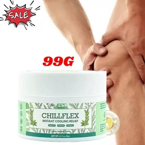 CHILLFLEX Menthol Soothing-Cream 99g - Joint & Muscle P ain Relief, Cooling Gel - Picture 1 of 10