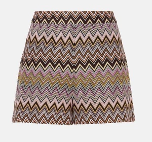 MissoniZig Zag high-rise shorts - Picture 1 of 3