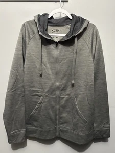C9 Champions Duo Dry Men’s Full Zip Gray Hoodie Size Large - Picture 1 of 4