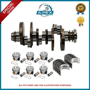 VW PORSCHE AUDI A7 A8 Q5 Q7 CRTC 3.0 TDI CRANKSHAFT WITH OTHER ENGINE PARTS NEW - Picture 1 of 6