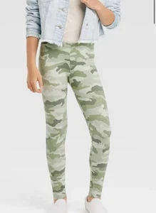 Cat &Jack little girls Camo/4R299 Leggings size Xs 4/5 or Small 6/6x - Picture 1 of 3