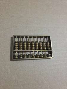 Vintage Small Brass Abacus  - Picture 1 of 2