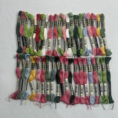 Lot of 41 DMC Embroidery Floss, multicolored, new - Image 1 of 4