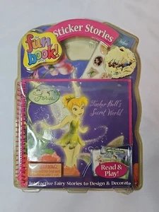 Tinkerbell Sticker Stories Book Kit Fairy Disney Fairies 2006 New RARE - Picture 1 of 12