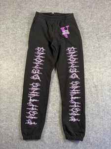 Juice Wrld Vlone Fighting Demons Sweatpants Mens Medium Joggers Streetwear - Picture 1 of 15