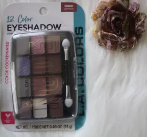 Eyeshadow Nude L.A Colors 12 Color Shade & Highlight Lidschatten Glamorous Neu - Bild 1 von 3
