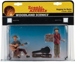 Woodland Scenics ~ G Scale ~ Begging For Bucks ~ A2563 - Picture 1 of 1