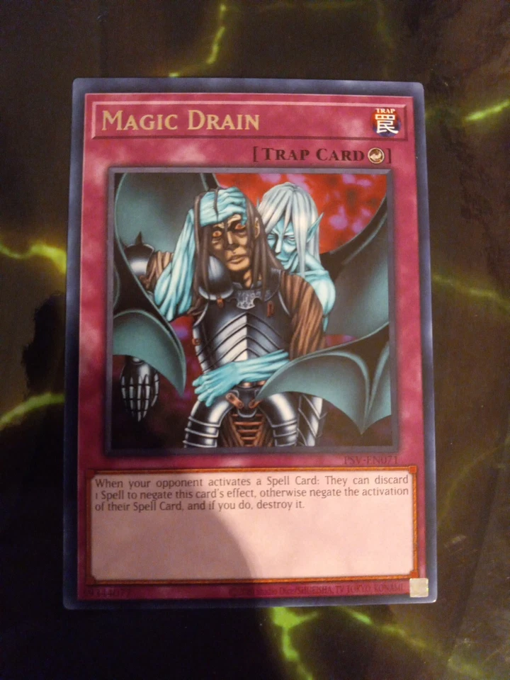 YuGiOh! - Magic Drain PSV-EN071 Rare 25th Anniversary Edition Near Mint - Image 1 of 1