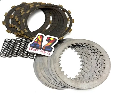 09+ Kit de embreagem de fibras e molas de aço resistentes Yamaha YFZ450R YFZ 450R - Imagem 1 de 2