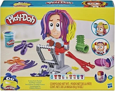 Play-Doh Verrückter Freddy Friseur Haarsalon Spielset für Kinder ab 3 Jahren - Bild 1 von 4