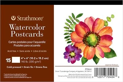 Strathmore Watercolor Postcards Pad, 4x6 Inches - Image 1 of 4