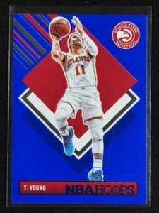 2024-24 Panini NBA Hoops - Blue Tribute #287 Trae Young Atlanta HAWKS - Picture 1 of 4