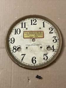 Antique Simplex Time Recorder Punch Clock Dial Part W/ Mounting Screws - Picture 1 of 24