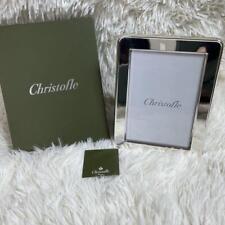 Christofle Photo Frame Picture Frame Interior Size 13x16.5cm With Box Used